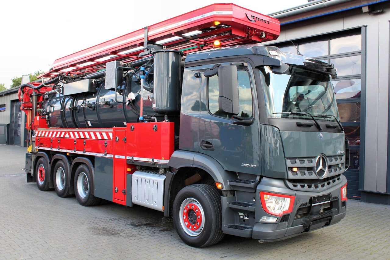 Mercedes-Benz AROCS 3246 8x4 Kroll 16m³ WRG Winterheizung -15C - Vacuümwagen: afbeelding 1 Mercedes-Benz AROCS 3246 8x4 Kroll 16m³ WRG Winterheizung -15C - Vacuümwagen: afbeelding 1