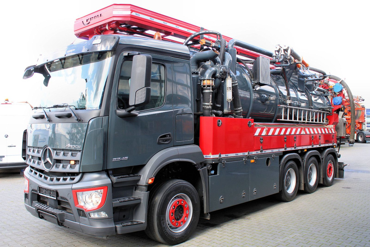 Mercedes-Benz AROCS 3246 8x4 Kroll 16m³ WRG Winterheizung -15C - Vacuümwagen: afbeelding 2 Mercedes-Benz AROCS 3246 8x4 Kroll 16m³ WRG Winterheizung -15C - Vacuümwagen: afbeelding 2