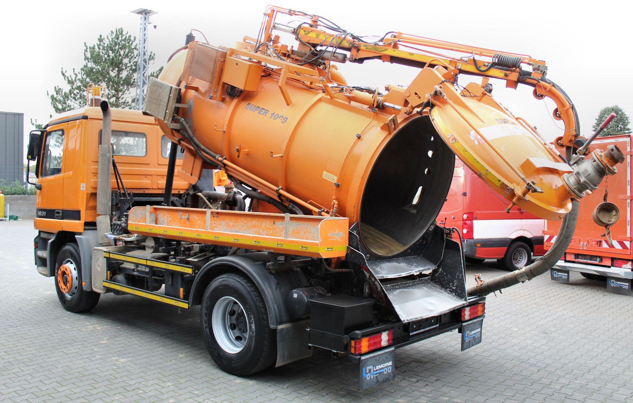 Mercedes-Benz Actros 1831 4x2 Hellmers 6,5m³ V2A INOX Kipper - Vacuümwagen: afbeelding 3 Mercedes-Benz Actros 1831 4x2 Hellmers 6,5m³ V2A INOX Kipper - Vacuümwagen: afbeelding 3