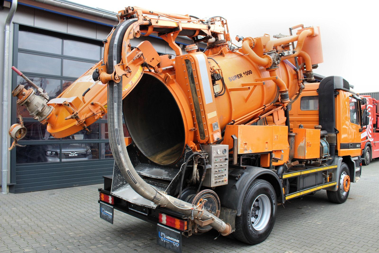 Mercedes-Benz Actros 1831 4x2 Hellmers 6,5m³ V2A INOX Kipper - Vacuümwagen: afbeelding 4 Mercedes-Benz Actros 1831 4x2 Hellmers 6,5m³ V2A INOX Kipper - Vacuümwagen: afbeelding 4