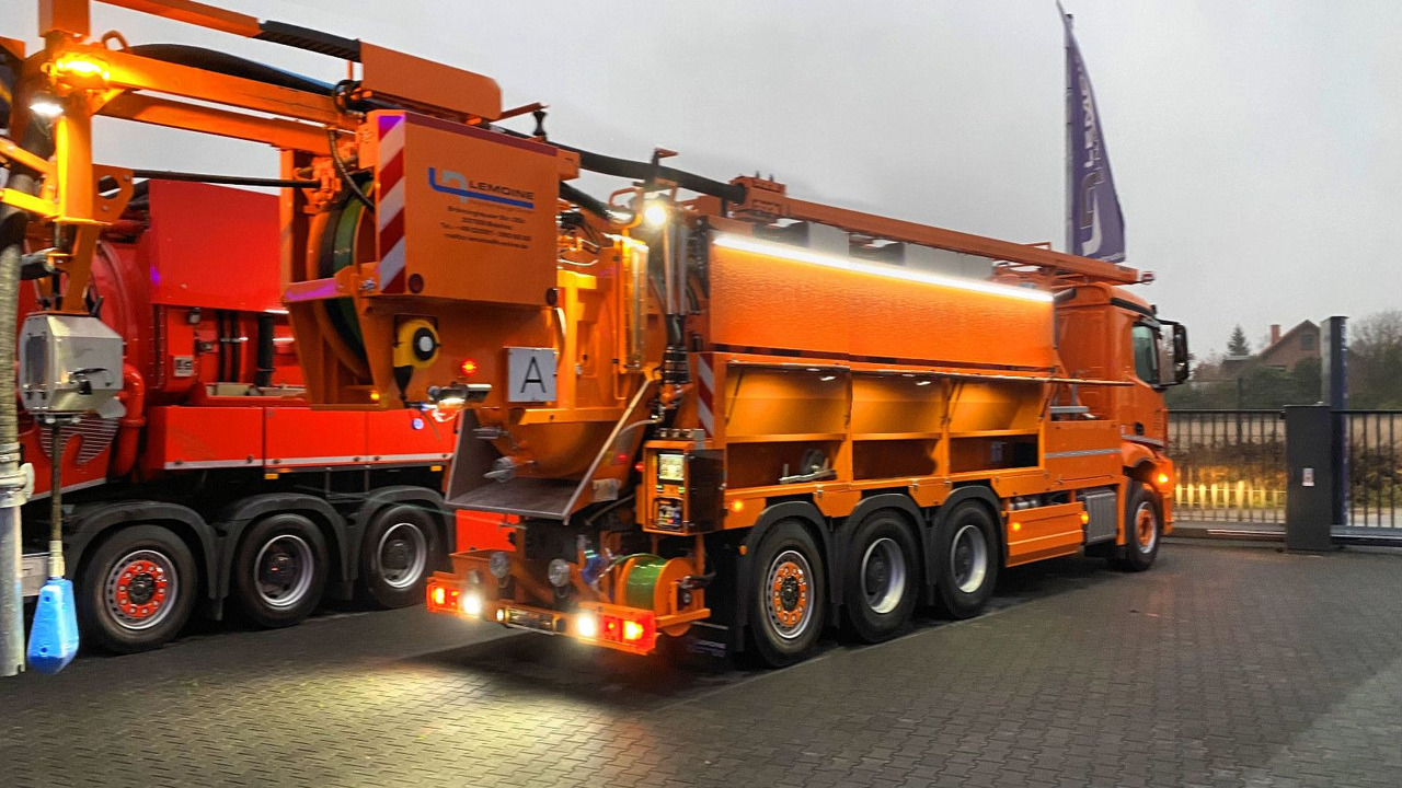Mercedes-Benz Arocs 3551 8x4 Müller 16mCanalmaster F160EWA WRG - Vacuümwagen: afbeelding 2 Mercedes-Benz Arocs 3551 8x4 Müller 16mCanalmaster F160EWA WRG - Vacuümwagen: afbeelding 2