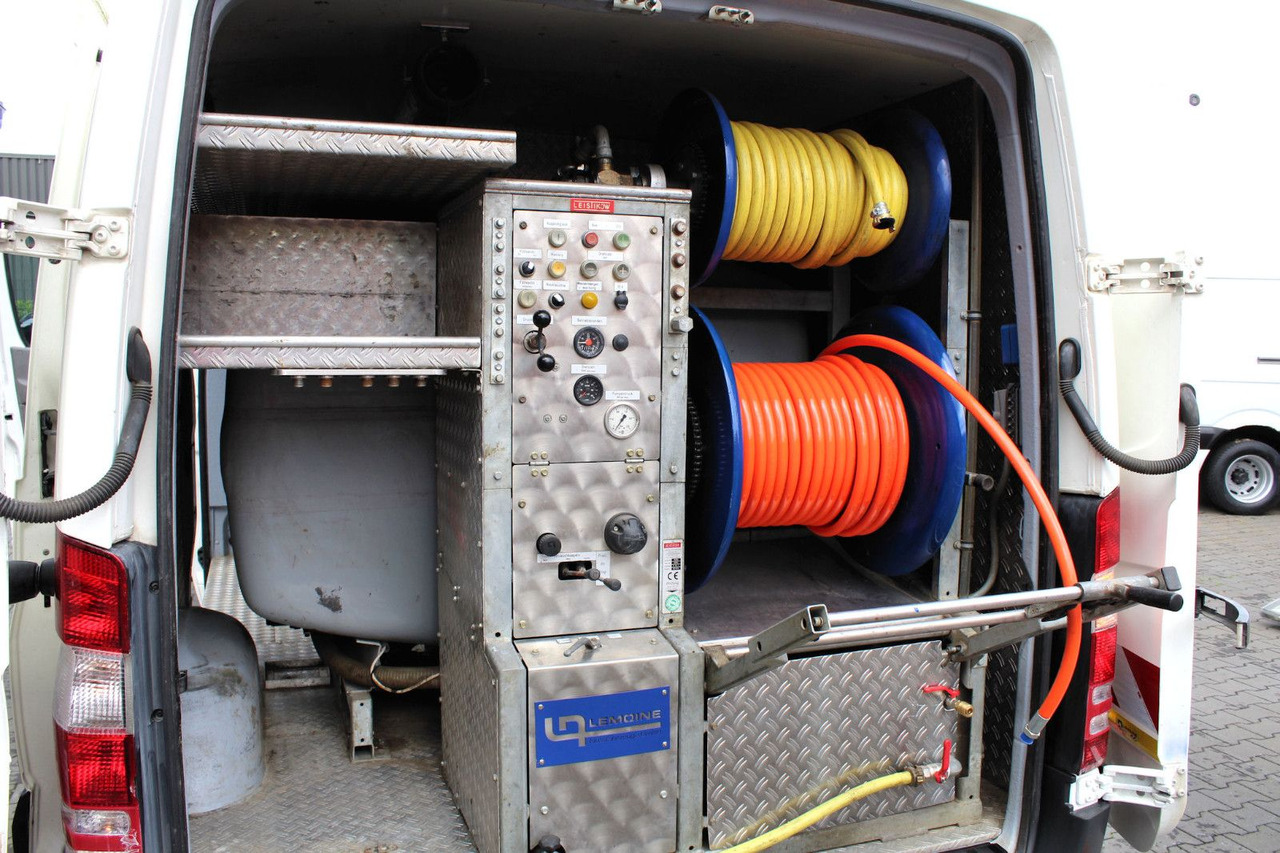 Vacuümwagen Mercedes-Benz Sprinter 316 CDI + Leistikow 1m³ HD-Spüler 3,5t: afbeelding 8