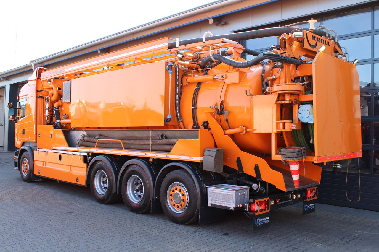 Scania R450 8x4 Kroll 19m³ Wasserrückgewinner Kombi-HD - Vacuümwagen: afbeelding 5 Scania R450 8x4 Kroll 19m³ Wasserrückgewinner Kombi-HD - Vacuümwagen: afbeelding 5