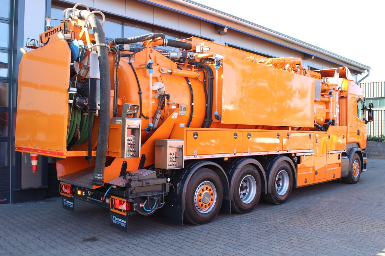 Scania R450 8x4 Kroll 19m³ Wasserrückgewinner Kombi-HD - Vacuümwagen: afbeelding 3 Scania R450 8x4 Kroll 19m³ Wasserrückgewinner Kombi-HD - Vacuümwagen: afbeelding 3