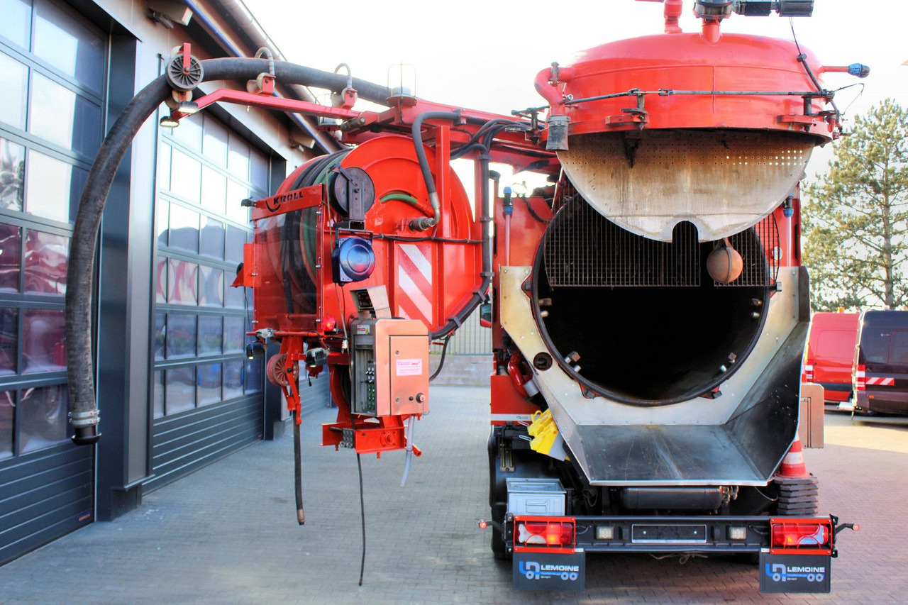 Vacuümwagen Scania R560 V8 8x4 Kroll 20m³ WRG 2x HD-Pumpe 620 Liter: afbeelding 12
