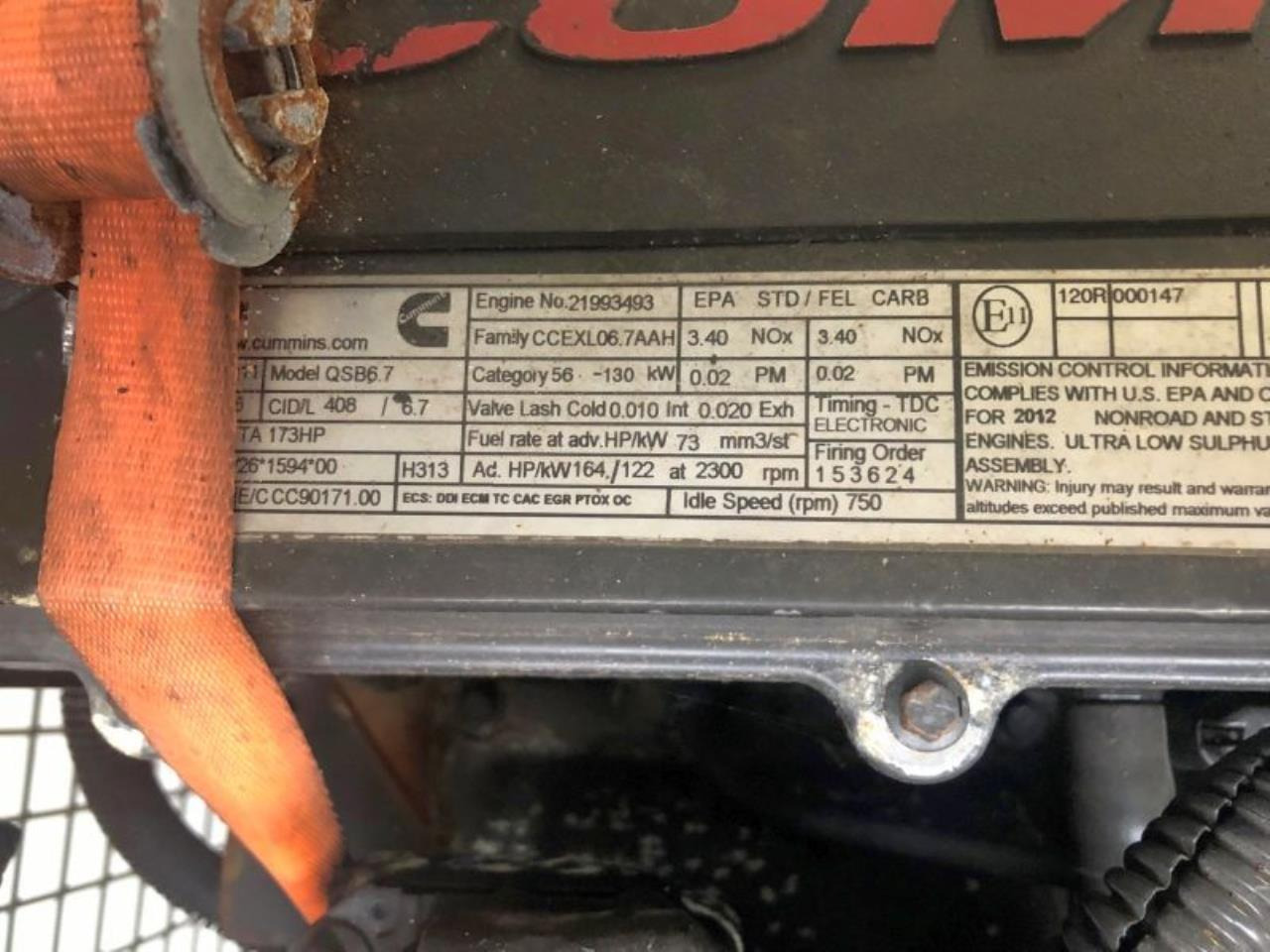 Cummins QSB6.7 164 - Motor: afbeelding 3 Cummins QSB6.7 164 - Motor: afbeelding 3