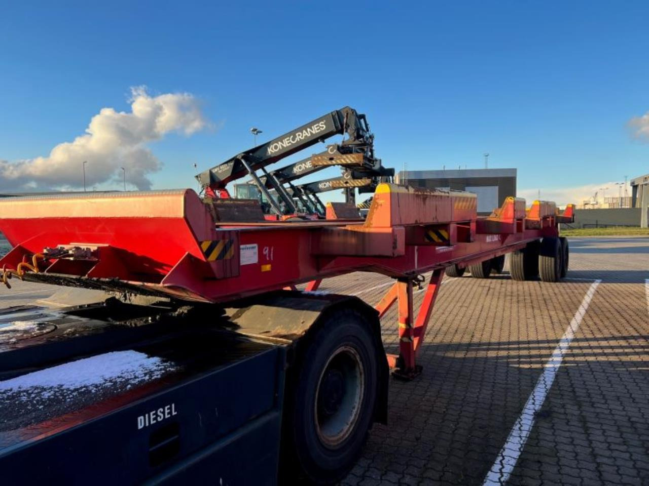 Skeleton SKELETON 40" - Containertransporter/ Wissellaadbak oplegger: afbeelding 4 Skeleton SKELETON 40" - Containertransporter/ Wissellaadbak oplegger: afbeelding 4