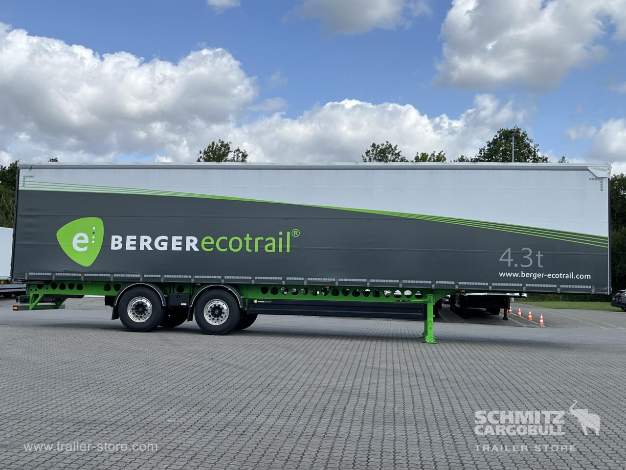 BERGER Auflieger Curtainsider Standard - Schuifzeiloplegger: afbeelding 2 BERGER Auflieger Curtainsider Standard - Schuifzeiloplegger: afbeelding 2