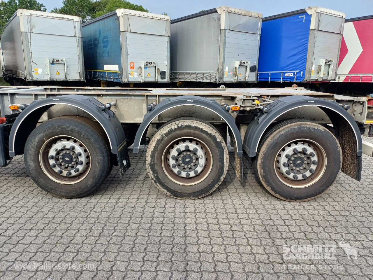 SCHMITZ Auflieger Containerfahrgestell Standard - Containertransporter/ Wissellaadbak oplegger: afbeelding 4 SCHMITZ Auflieger Containerfahrgestell Standard - Containertransporter/ Wissellaadbak oplegger: afbeelding 4