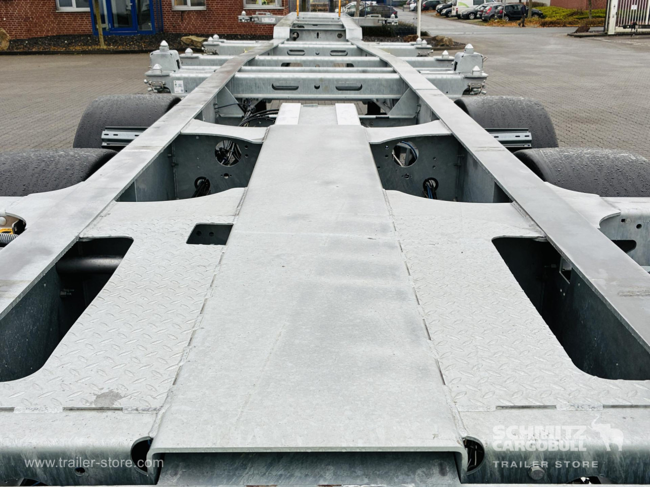 SCHMITZ Auflieger Containerfahrgestell Standard - Containertransporter/ Wissellaadbak oplegger: afbeelding 5 SCHMITZ Auflieger Containerfahrgestell Standard - Containertransporter/ Wissellaadbak oplegger: afbeelding 5