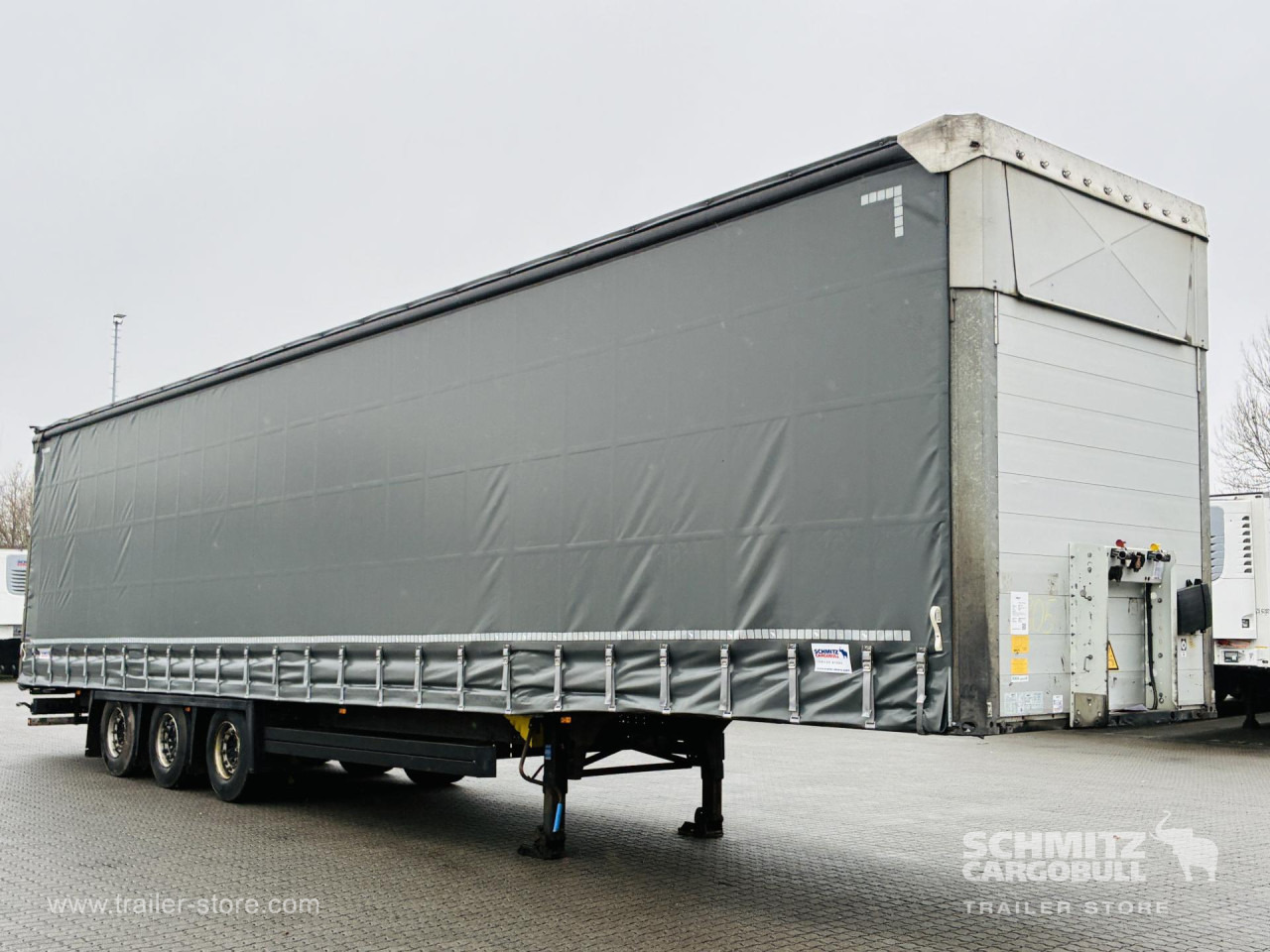 SCHMITZ Auflieger Curtainsider Mega - Schuifzeiloplegger: afbeelding 1 SCHMITZ Auflieger Curtainsider Mega - Schuifzeiloplegger: afbeelding 1