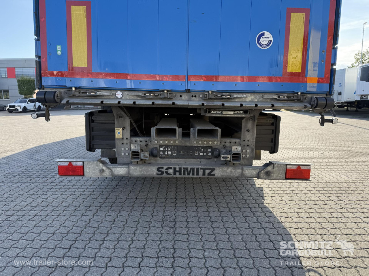 SCHMITZ Auflieger Curtainsider Standard Forklift holder - Schuifzeiloplegger: afbeelding 2 SCHMITZ Auflieger Curtainsider Standard Forklift holder - Schuifzeiloplegger: afbeelding 2