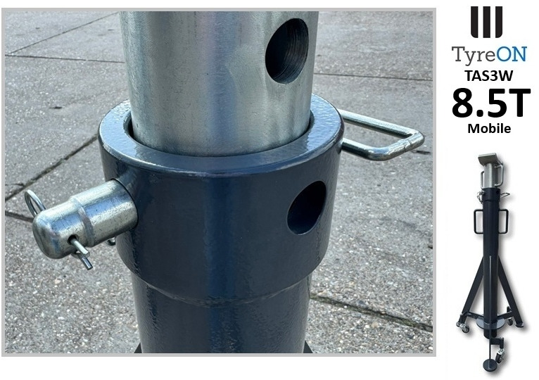 TAS3W axle support 1700-1970 mm mobile | 8.5T - Werkplaats toebehoor: afbeelding 5 TAS3W axle support 1700-1970 mm mobile | 8.5T - Werkplaats toebehoor: afbeelding 5