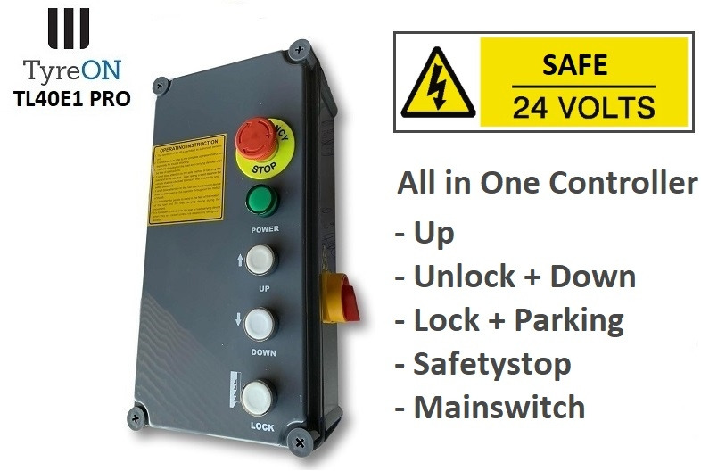 TL40E1 PRO 2 post lift - fully automatic - Werkplaats toebehoor: afbeelding 3 TL40E1 PRO 2 post lift - fully automatic - Werkplaats toebehoor: afbeelding 3