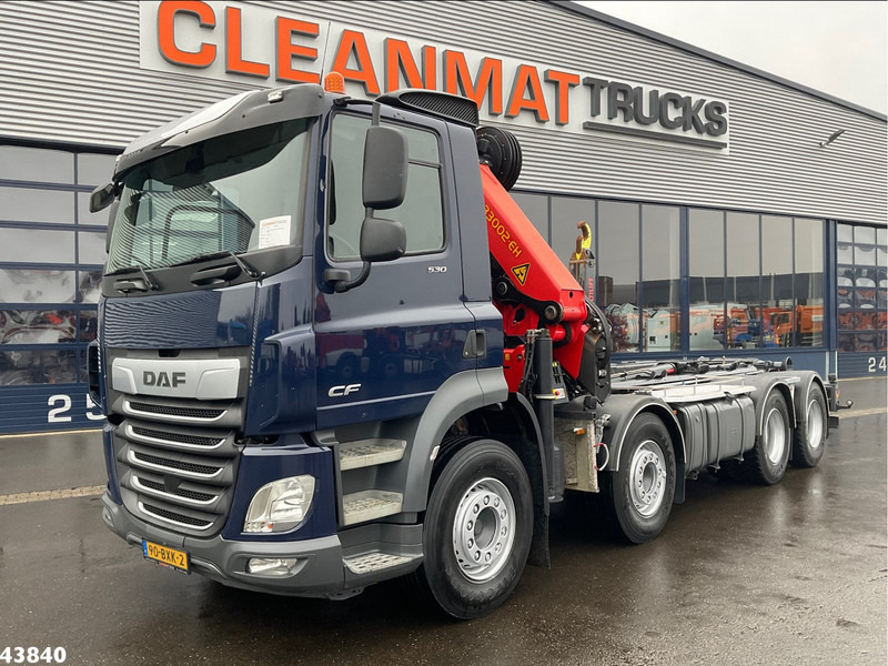 DAF FAD CF 530 8x4 Euro 6 Palfinger 33 Tonmeter laadkraan - Haakarmsysteem vrachtwagen, Kraanwagen: afbeelding 2 DAF FAD CF 530 8x4 Euro 6 Palfinger 33 Tonmeter laadkraan - Haakarmsysteem vrachtwagen, Kraanwagen: afbeelding 2