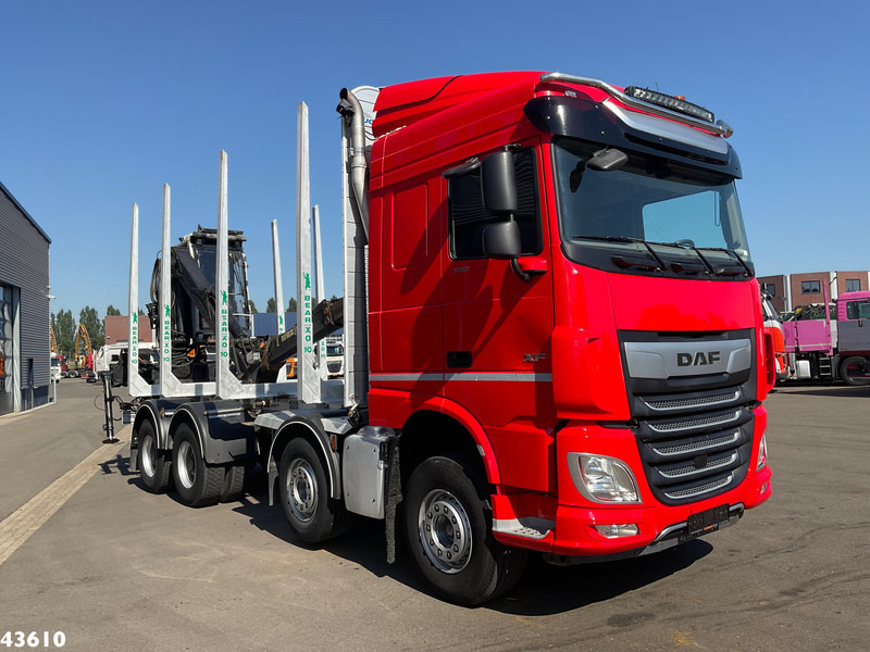 DAF FAD XF 530 8x4 Holzkran - Kraanwagen: afbeelding 4 DAF FAD XF 530 8x4 Holzkran - Kraanwagen: afbeelding 4