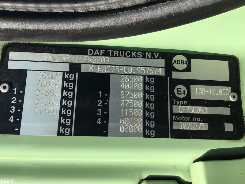 Vuilniswagen DAF FAG 75 CF 250 Olympus 21m³: afbeelding 20