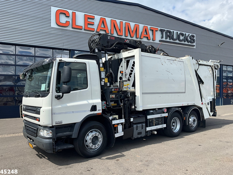 DAF FAN 75 CF 250 Hiab 21 Tonmeter laadkraan + weegsysteem - Vuilniswagen: afbeelding 2 DAF FAN 75 CF 250 Hiab 21 Tonmeter laadkraan + weegsysteem - Vuilniswagen: afbeelding 2