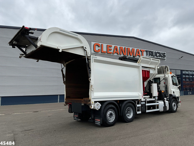Vuilniswagen DAF FAN CF 290 Euro 6 Hiab 21 Tonmeter laadkraan: afbeelding 8