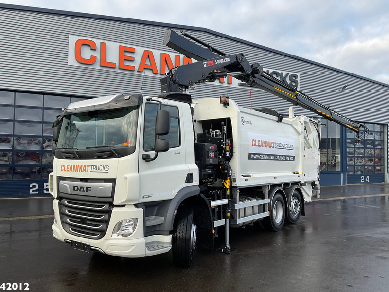DAF FAN CF 340 Hiab 23 Tonmeter laadkraan - Vuilniswagen: afbeelding 1 DAF FAN CF 340 Hiab 23 Tonmeter laadkraan - Vuilniswagen: afbeelding 1