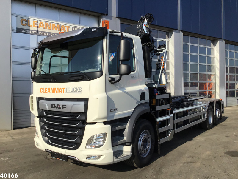 DAF FAN CF 430 HMF 23 ton/meter laadkraan + Welvaarts Weighing system - Haakarmsysteem vrachtwagen, Kraanwagen: afbeelding 2 DAF FAN CF 430 HMF 23 ton/meter laadkraan + Welvaarts Weighing system - Haakarmsysteem vrachtwagen, Kraanwagen: afbeelding 2