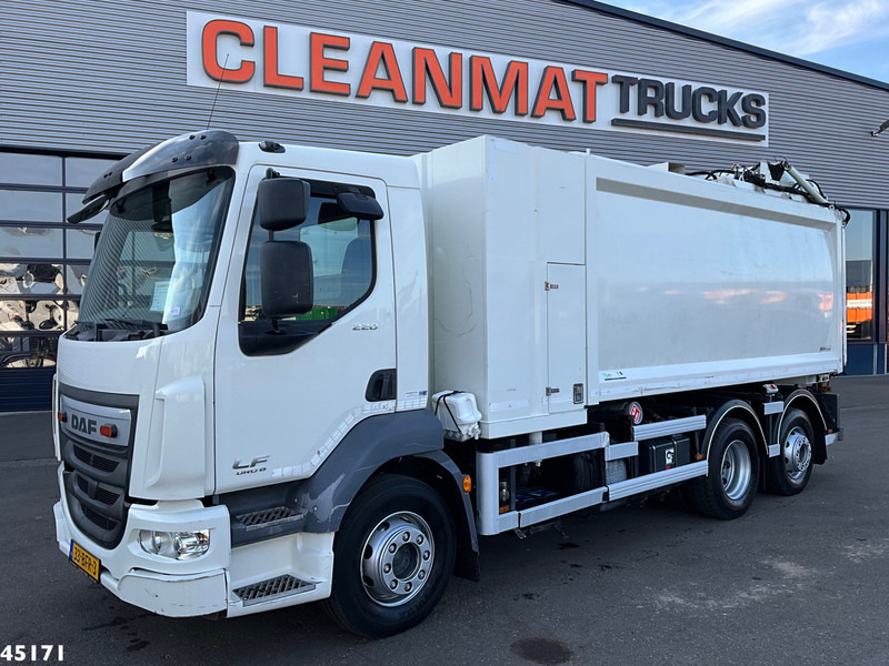 DAF FAN LF 220 Euro 6 Bekker LaGram Glaswagen - Vuilniswagen: afbeelding 5 DAF FAN LF 220 Euro 6 Bekker LaGram Glaswagen - Vuilniswagen: afbeelding 5