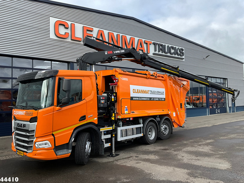 DAF FAN XD 340 Euro 6 Hiab 23 Tonmeter laadkraan - Vuilniswagen: afbeelding 1 DAF FAN XD 340 Euro 6 Hiab 23 Tonmeter laadkraan - Vuilniswagen: afbeelding 1