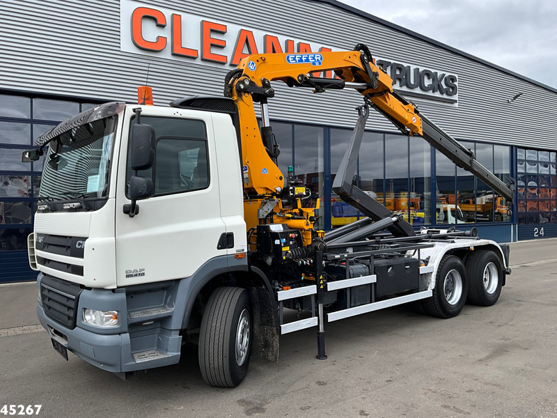 DAF FAS 85 CF 410 Effer 16 Tonmeter laadkraan - Haakarmsysteem vrachtwagen, Kraanwagen: afbeelding 1 DAF FAS 85 CF 410 Effer 16 Tonmeter laadkraan - Haakarmsysteem vrachtwagen, Kraanwagen: afbeelding 1