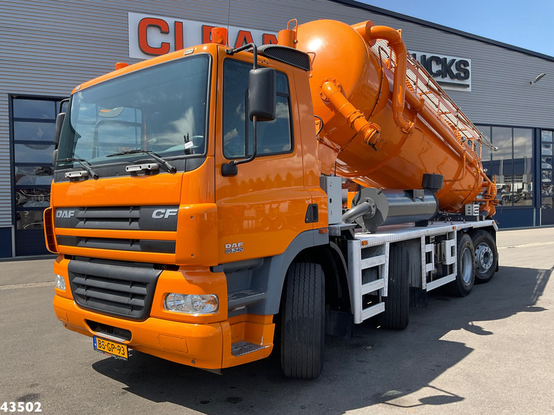 DAF FAX 85 CF 340 Droge stoffen blaas installatie Just 21.613 km! - Vacuümwagen: afbeelding 1 DAF FAX 85 CF 340 Droge stoffen blaas installatie Just 21.613 km! - Vacuümwagen: afbeelding 1