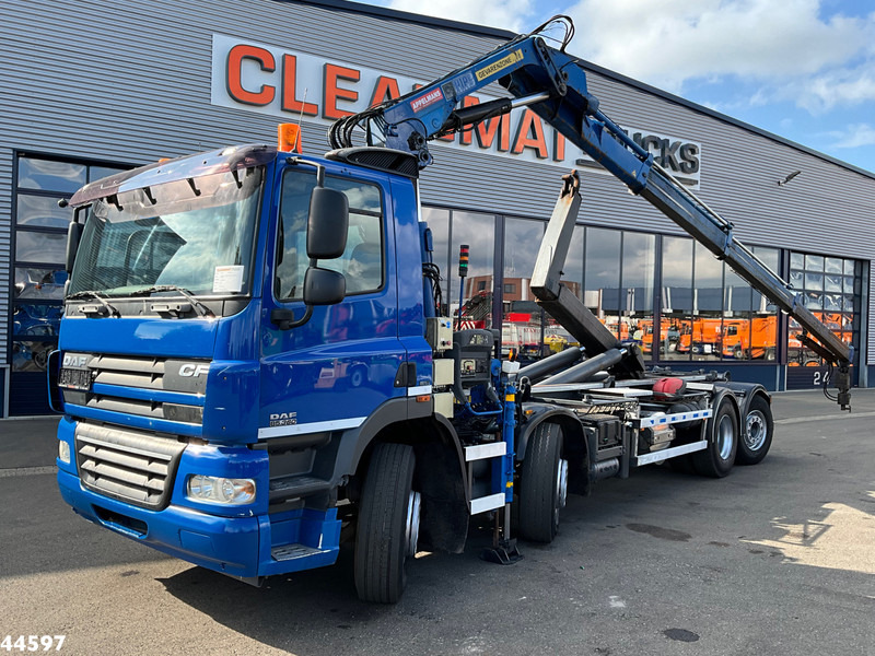 DAF FAX 85 CF 360 8x2 Euro 5 Hiab 16 Tonmeter laadkraan - Haakarmsysteem vrachtwagen, Kraanwagen: afbeelding 1 DAF FAX 85 CF 360 8x2 Euro 5 Hiab 16 Tonmeter laadkraan - Haakarmsysteem vrachtwagen, Kraanwagen: afbeelding 1