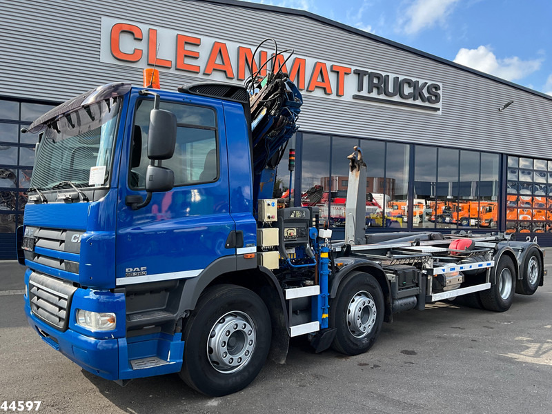 DAF FAX 85 CF 360 8x2 Euro 5 Hiab 16 Tonmeter laadkraan - Haakarmsysteem vrachtwagen, Kraanwagen: afbeelding 2 DAF FAX 85 CF 360 8x2 Euro 5 Hiab 16 Tonmeter laadkraan - Haakarmsysteem vrachtwagen, Kraanwagen: afbeelding 2