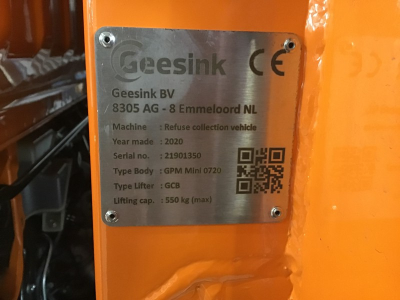 Vuilniswagen FUSO Canter 9C18 Geesink 7m3: afbeelding 7