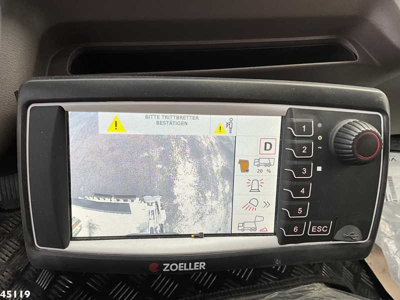 Vuilniswagen FUSO eCanter 9C18 M-Batt Zoeller 7m³ 100% Elektrisch: afbeelding 16