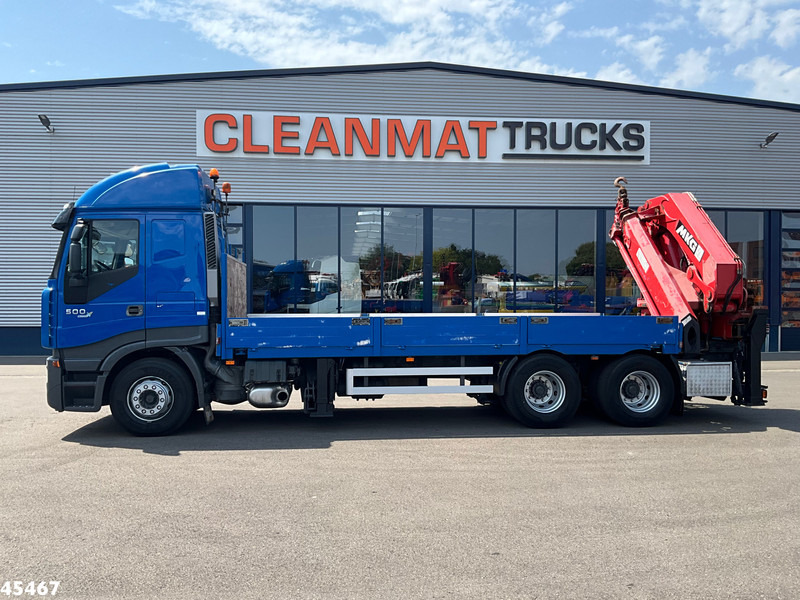 Iveco Stralis 500 6x4 MKG 54 Tonmeter laadkraan - Vrachtwagen met open laadbak, Kraanwagen: afbeelding 2 Iveco Stralis 500 6x4 MKG 54 Tonmeter laadkraan - Vrachtwagen met open laadbak, Kraanwagen: afbeelding 2