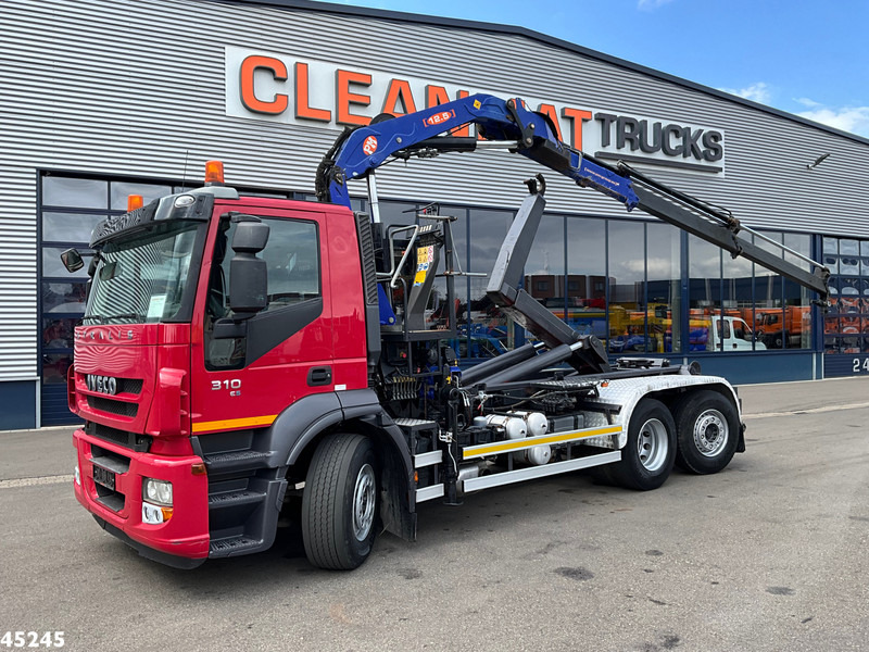 Iveco Stralis AD260S31Y PM 12 Tonmeter laadkraan - Haakarmsysteem vrachtwagen, Kraanwagen: afbeelding 1 Iveco Stralis AD260S31Y PM 12 Tonmeter laadkraan - Haakarmsysteem vrachtwagen, Kraanwagen: afbeelding 1