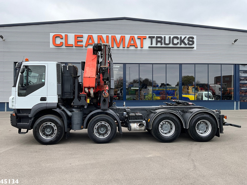 Iveco Stralis AD410T44 8x4 Palfinger 44 Tonmeter laadkraan + Fly-Jib Just 222.398 km! - Kraanwagen: afbeelding 5 Iveco Stralis AD410T44 8x4 Palfinger 44 Tonmeter laadkraan + Fly-Jib Just 222.398 km! - Kraanwagen: afbeelding 5