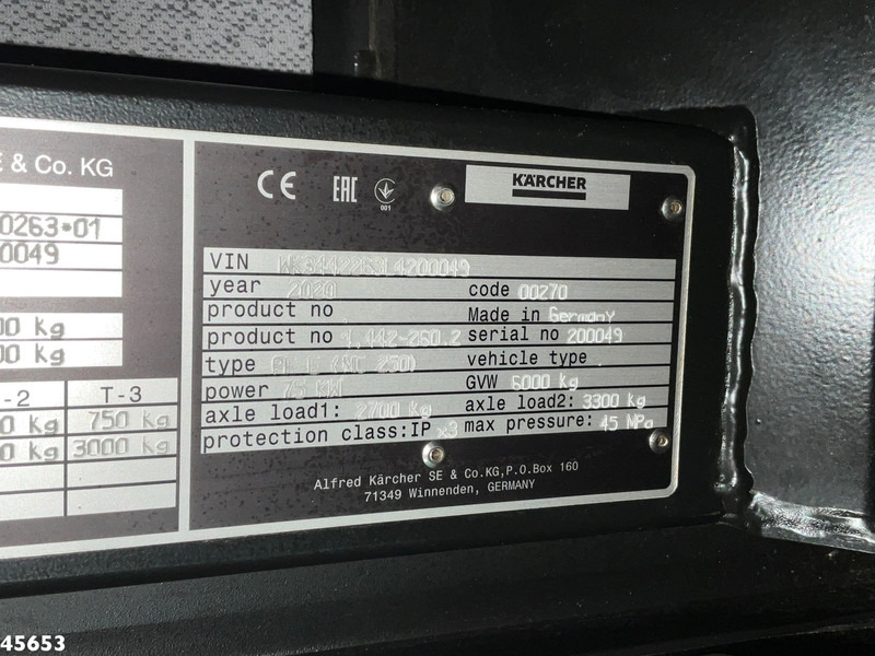 Veegwagen Kärcher MC 250 Just 16.579 km!: afbeelding 16 Veegwagen Kärcher MC 250 Just 16.579 km!: afbeelding 16