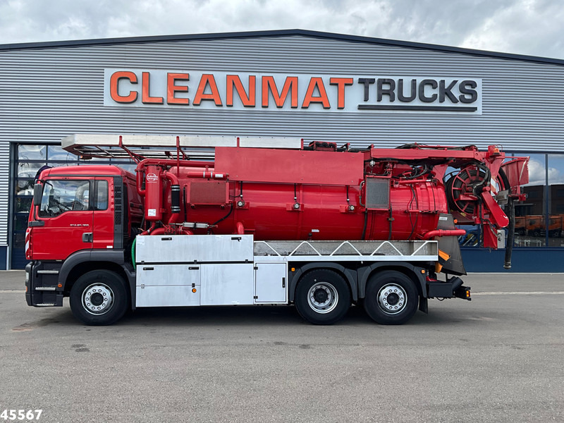 MAN TGA 26.360 Kutschke 12,5 m³ Combi Kolkenzuiger Just 168.699 km! - Vacuümwagen: afbeelding 5 MAN TGA 26.360 Kutschke 12,5 m³ Combi Kolkenzuiger Just 168.699 km! - Vacuümwagen: afbeelding 5