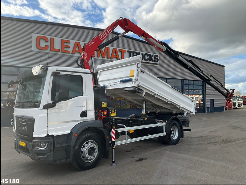 MAN TGM 18.320 Euro 6 Fassi 13 Tonmeter laadkraan NEW AND UNUSED! - Kipper vrachtwagen: afbeelding 1 MAN TGM 18.320 Euro 6 Fassi 13 Tonmeter laadkraan NEW AND UNUSED! - Kipper vrachtwagen: afbeelding 1