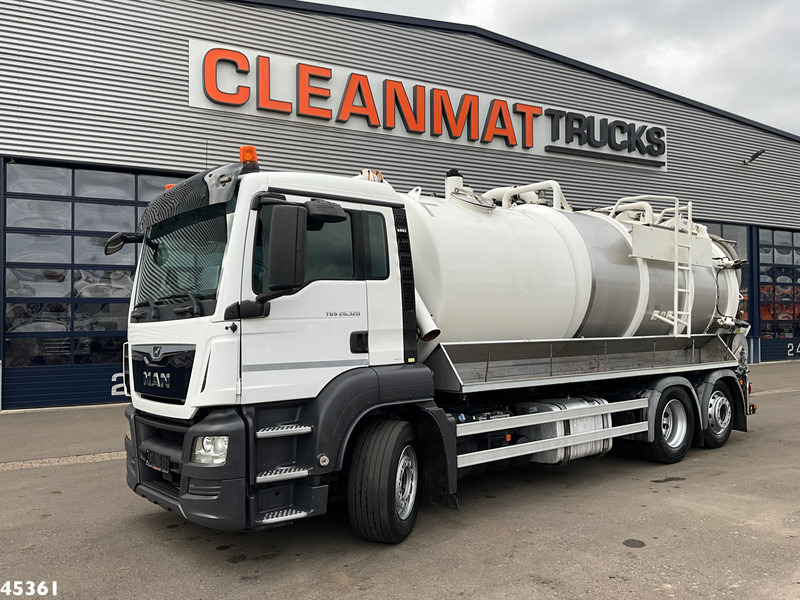 MAN TGS 26.320 Euro 6 Amphitec 12 m³ Combi - Vacuümwagen: afbeelding 2 MAN TGS 26.320 Euro 6 Amphitec 12 m³ Combi - Vacuümwagen: afbeelding 2