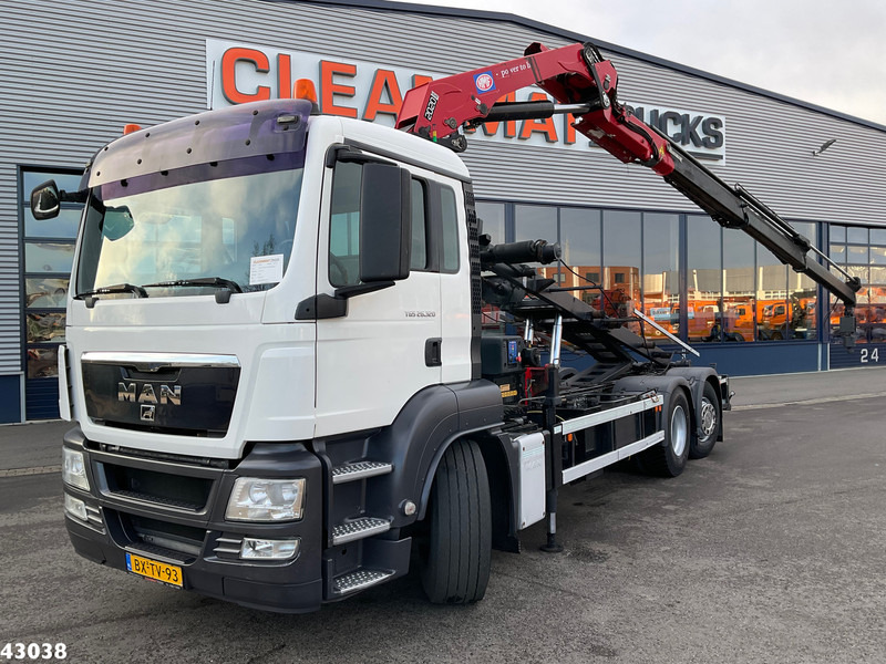 MAN TGS 26.320 HMF 20 Tonmeter laadkraan - Kabelsysteem truck, Kraanwagen: afbeelding 1 MAN TGS 26.320 HMF 20 Tonmeter laadkraan - Kabelsysteem truck, Kraanwagen: afbeelding 1