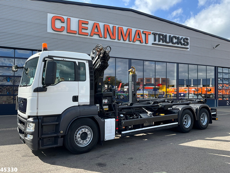 MAN TGS 26.360 6x4 Hiab 12 Tonmeter laadkraan - Haakarmsysteem vrachtwagen, Kraanwagen: afbeelding 2 MAN TGS 26.360 6x4 Hiab 12 Tonmeter laadkraan - Haakarmsysteem vrachtwagen, Kraanwagen: afbeelding 2