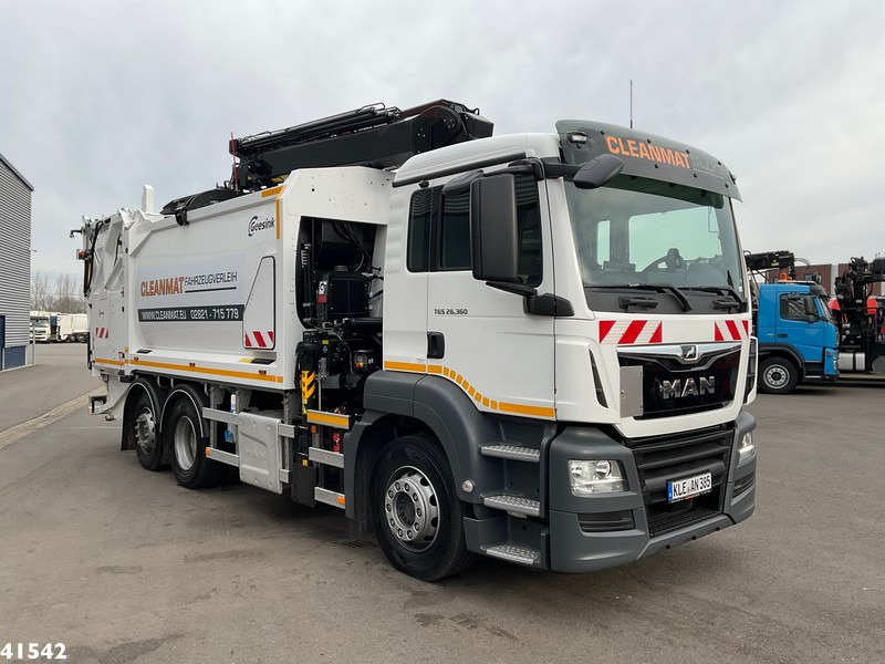 MAN TGS 26.360 Hiab 23 ton/meter laadkraan - Vuilniswagen: afbeelding 2 MAN TGS 26.360 Hiab 23 ton/meter laadkraan - Vuilniswagen: afbeelding 2