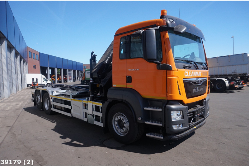 MAN TGS 26.420 HMF 21 ton/meter laadkraan - Haakarmsysteem vrachtwagen, Kraanwagen: afbeelding 3 MAN TGS 26.420 HMF 21 ton/meter laadkraan - Haakarmsysteem vrachtwagen, Kraanwagen: afbeelding 3