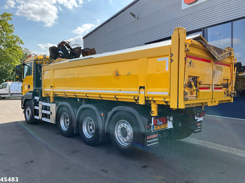 MAN TGS 35.400 8x4 Manual HMF 16 Tm Z-kraan - Kipper vrachtwagen, Kraanwagen: afbeelding 5 MAN TGS 35.400 8x4 Manual HMF 16 Tm Z-kraan - Kipper vrachtwagen, Kraanwagen: afbeelding 5