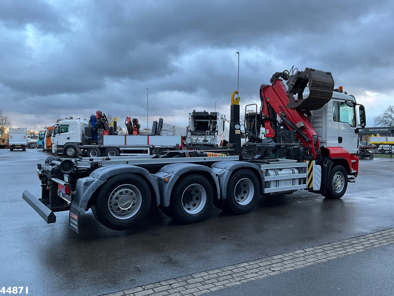 MAN TGS 35.440 8x4 HMF 16 Tonmeter Z-kraan - Haakarmsysteem vrachtwagen: afbeelding 4 MAN TGS 35.440 8x4 HMF 16 Tonmeter Z-kraan - Haakarmsysteem vrachtwagen: afbeelding 4