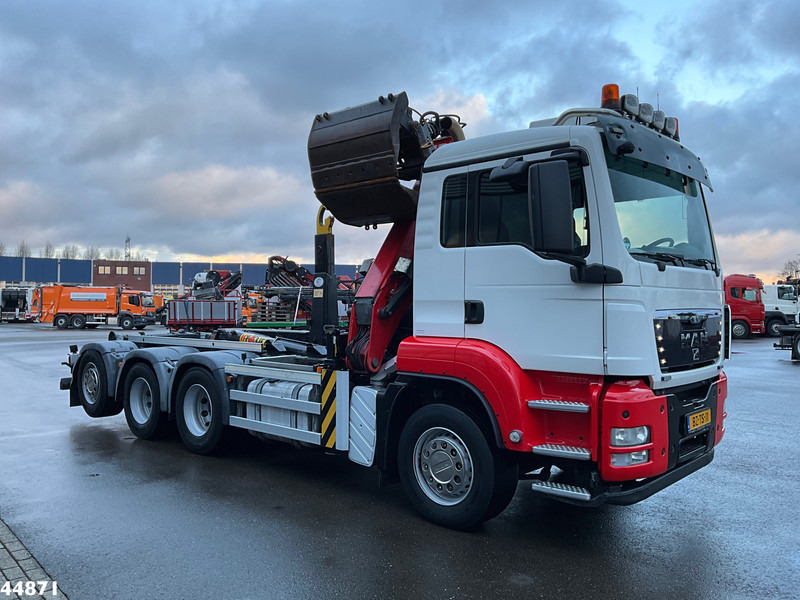 MAN TGS 35.440 8x4 HMF 16 Tonmeter Z-kraan - Haakarmsysteem vrachtwagen: afbeelding 5 MAN TGS 35.440 8x4 HMF 16 Tonmeter Z-kraan - Haakarmsysteem vrachtwagen: afbeelding 5
