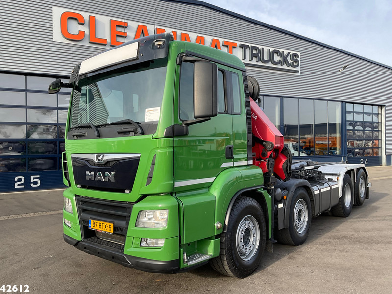 MAN TGS 35.460 8x2 Euro 6 HMF 26 Tonmeter laadkraan - Haakarmsysteem vrachtwagen, Kraanwagen: afbeelding 2 MAN TGS 35.460 8x2 Euro 6 HMF 26 Tonmeter laadkraan - Haakarmsysteem vrachtwagen, Kraanwagen: afbeelding 2