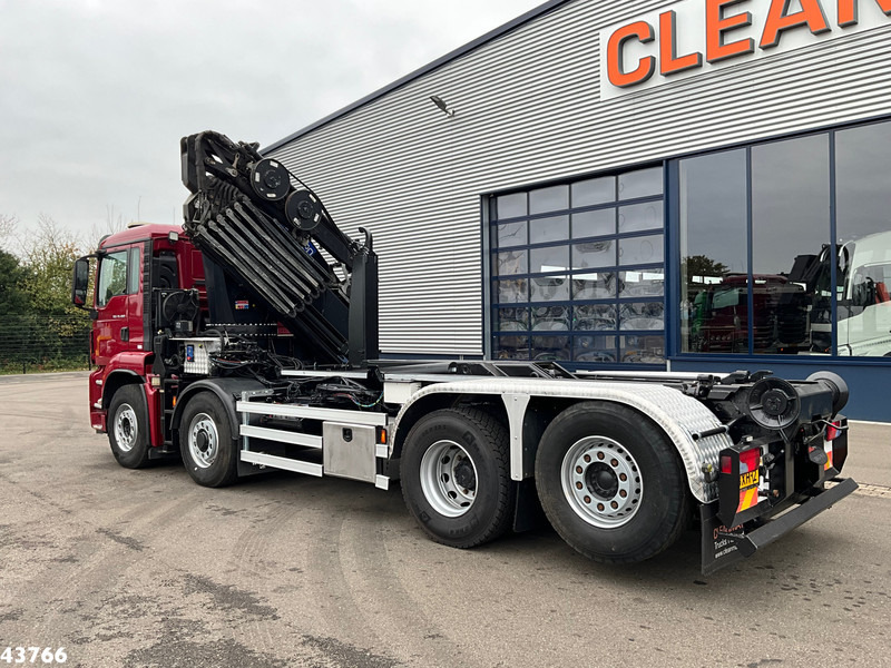 MAN TGS 35.480 8x4H Euro 6 HMF 40 Tonmeter laadkraan + Fly-Jib - Haakarmsysteem vrachtwagen, Kraanwagen: afbeelding 5 MAN TGS 35.480 8x4H Euro 6 HMF 40 Tonmeter laadkraan + Fly-Jib - Haakarmsysteem vrachtwagen, Kraanwagen: afbeelding 5