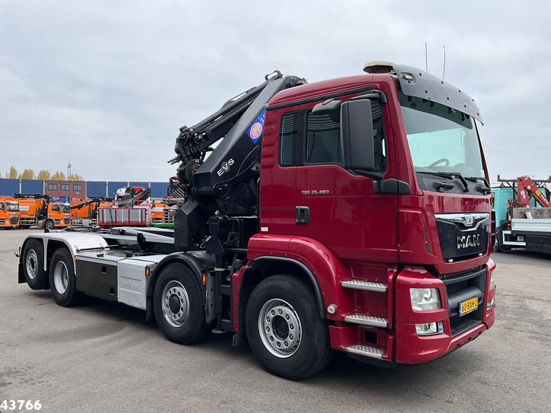 MAN TGS 35.480 8x4H Euro 6 HMF 40 Tonmeter laadkraan + Fly-Jib - Kraanwagen: afbeelding 3 MAN TGS 35.480 8x4H Euro 6 HMF 40 Tonmeter laadkraan + Fly-Jib - Kraanwagen: afbeelding 3